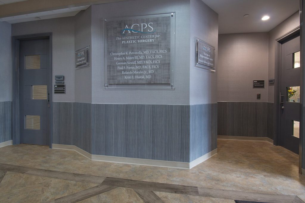 Interior view of the ACPS plague including a list of all the doctors