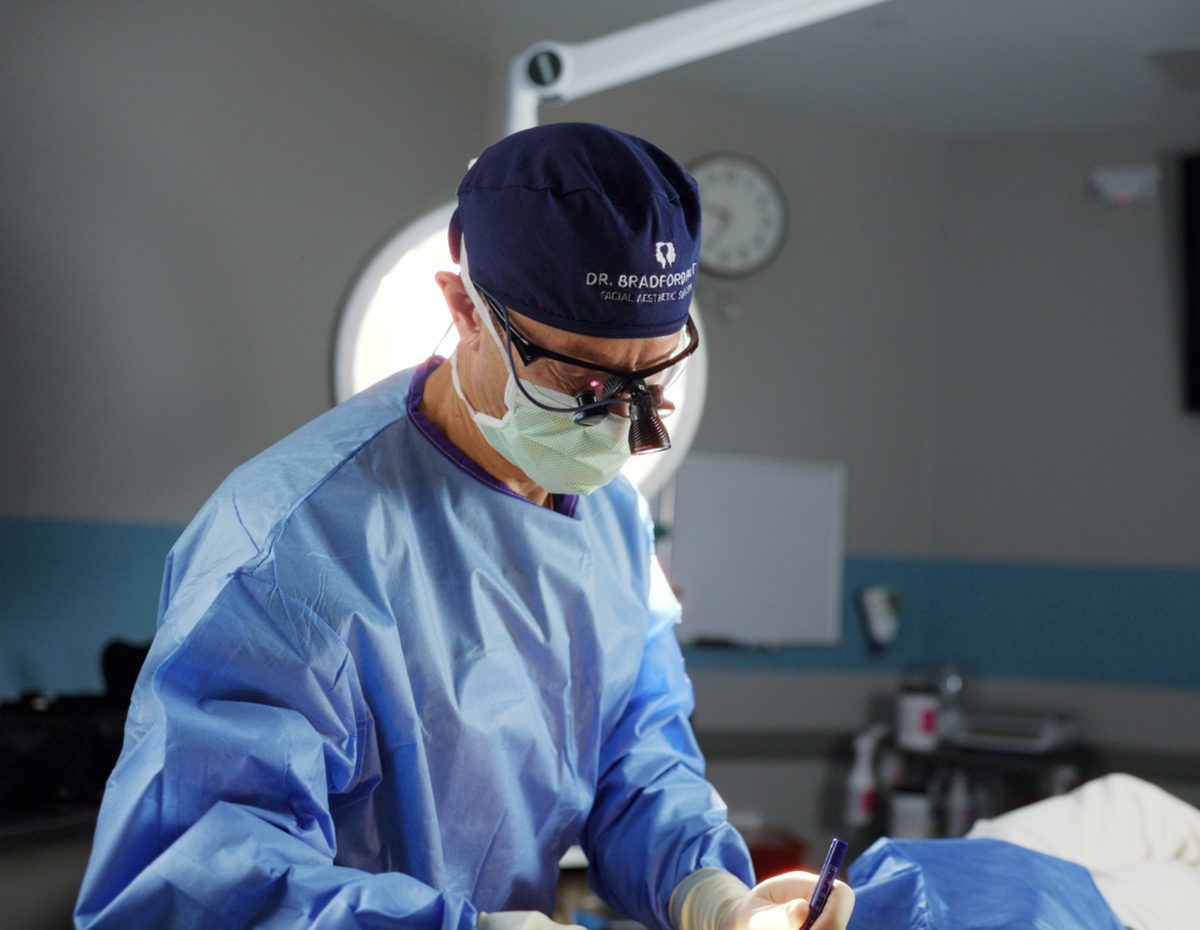 Bradford Patt, MD, FACS in scrubs