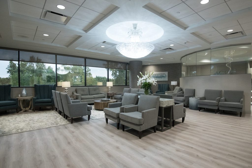 Post Oak interior waiting lobby