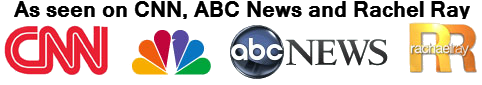 As Seen On Cnn abc News and rachel ray
